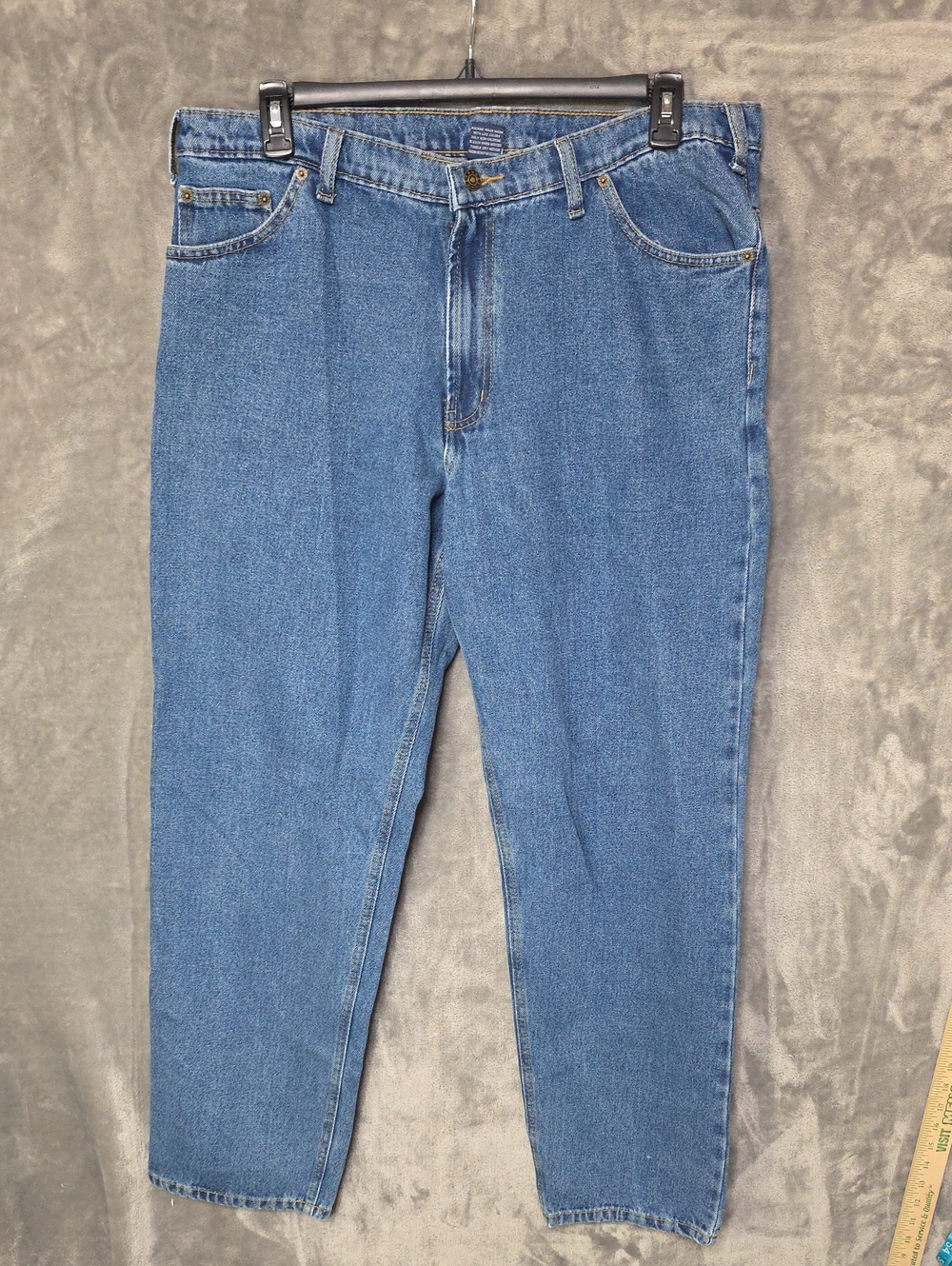 Men's Jeans in Medium Blue Denim